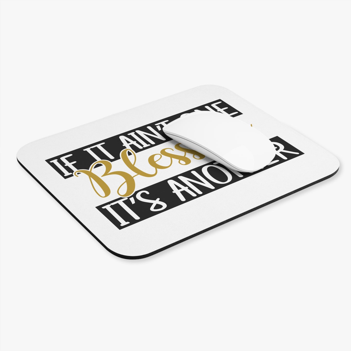 Blessings Mouse Pad, Inspirational Desk Accessory, Positive Affirmation Gift, Motivational Office Decor, Perfect for Home/Work