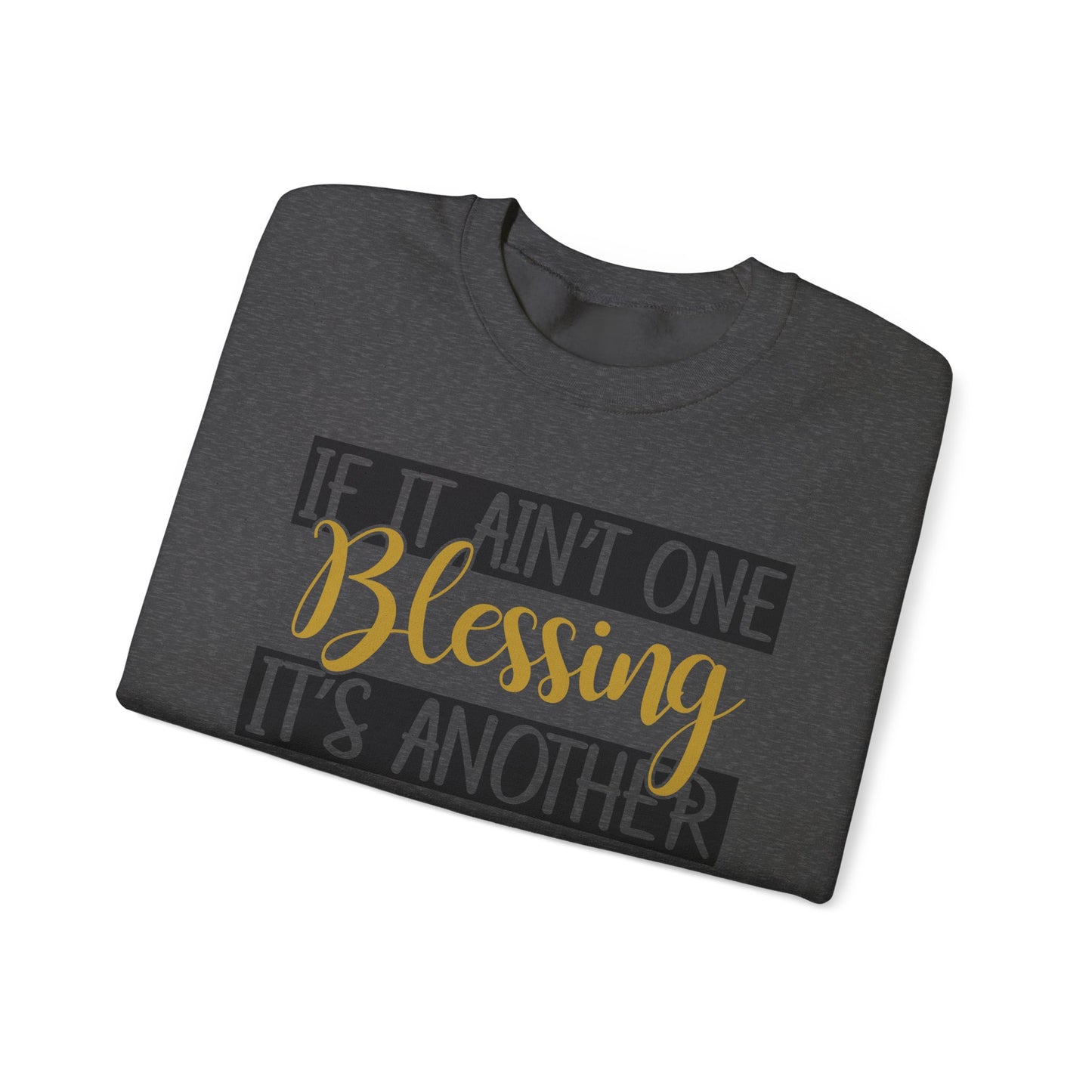 Blessings Crewneck Sweatshirt, Cozy Gift for Friends, Inspirational Apparel, Motivational Sweatshirt, Everyday Comfort Wear