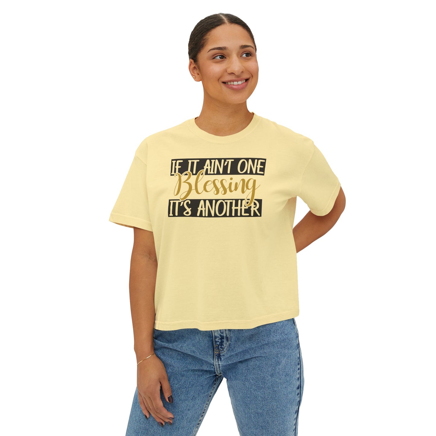 Blessings Women's Boxy Tee,