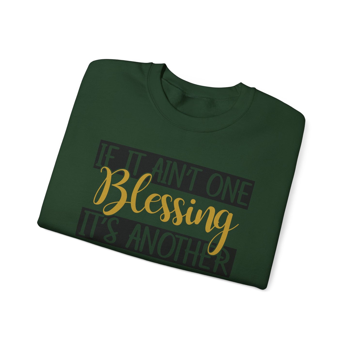 Blessings Crewneck Sweatshirt, Cozy Gift for Friends, Inspirational Apparel, Motivational Sweatshirt, Everyday Comfort Wear