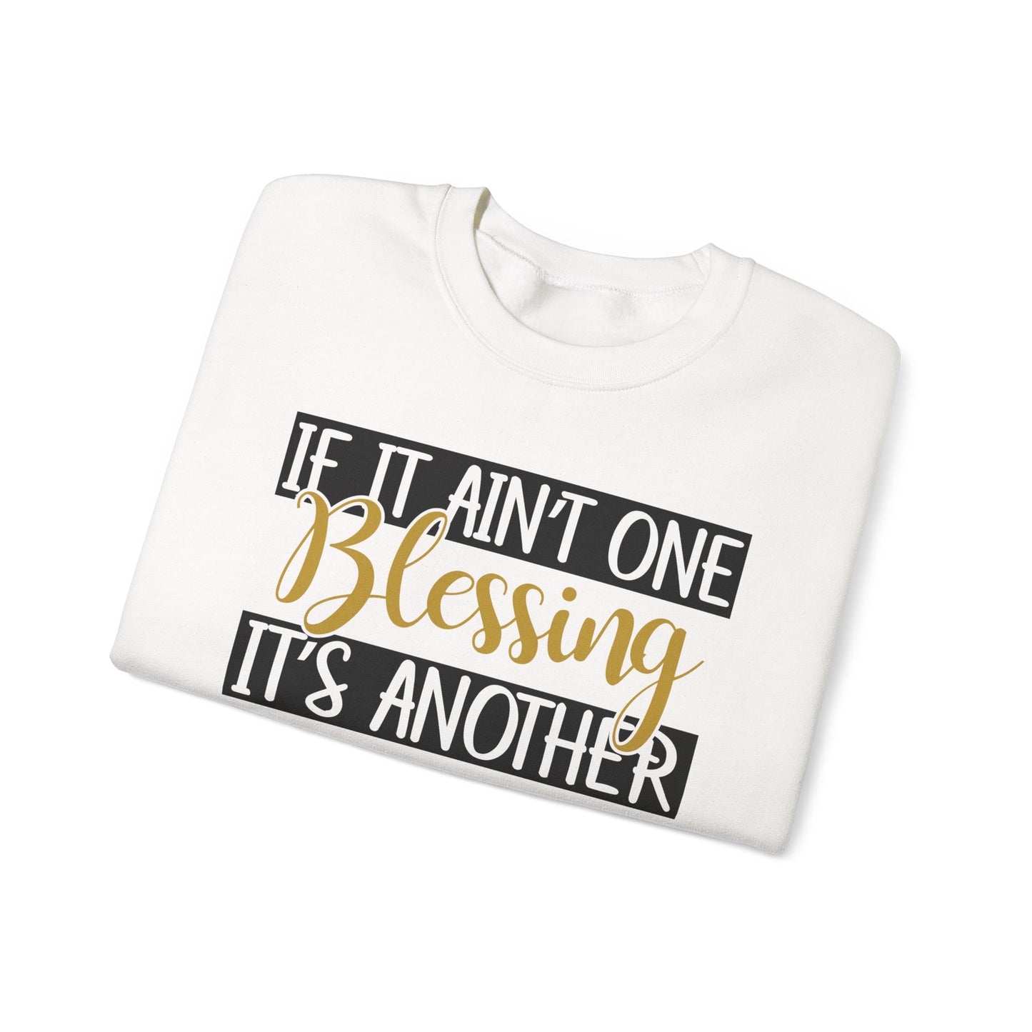 Blessings Crewneck Sweatshirt, Cozy Gift for Friends, Inspirational Apparel, Motivational Sweatshirt, Everyday Comfort Wear
