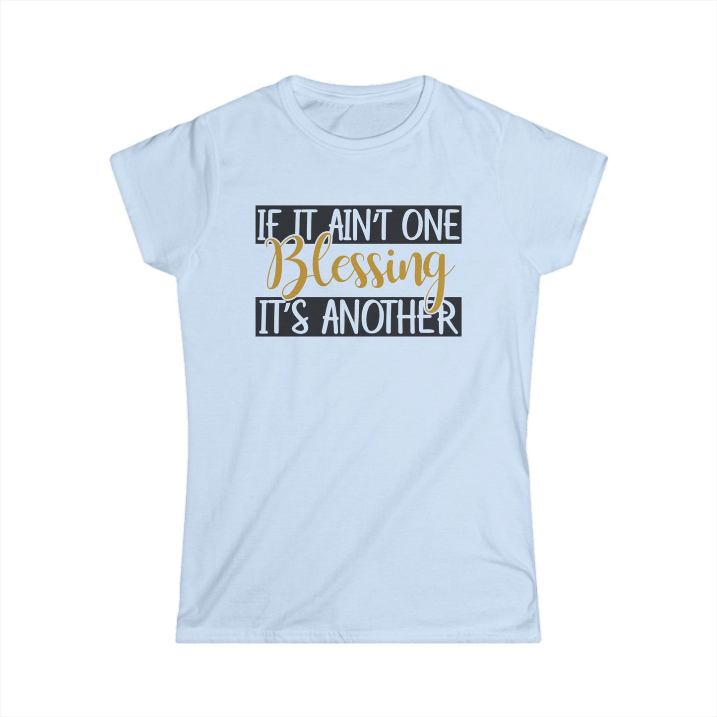 Blessings Inspirational Women's Softstyle Tee,
