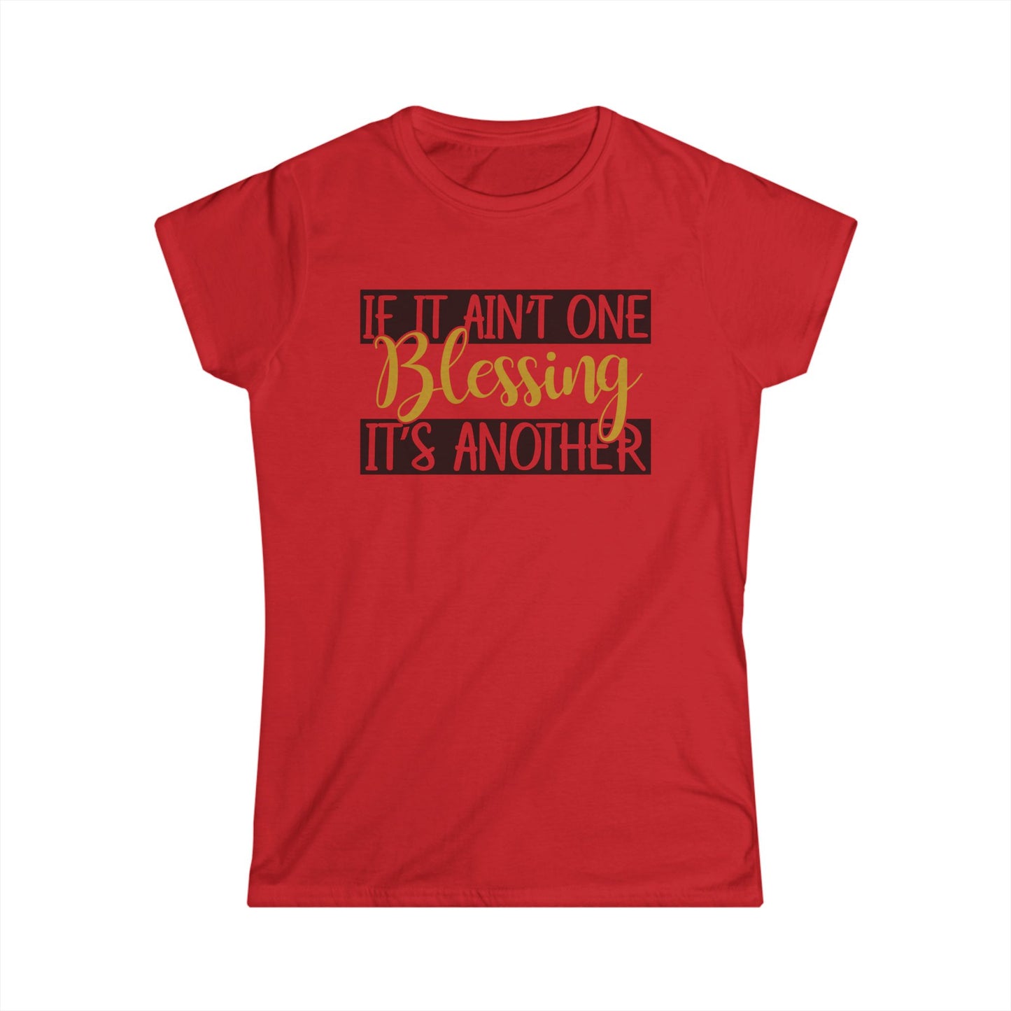 Blessings Inspirational Women's Softstyle Tee,