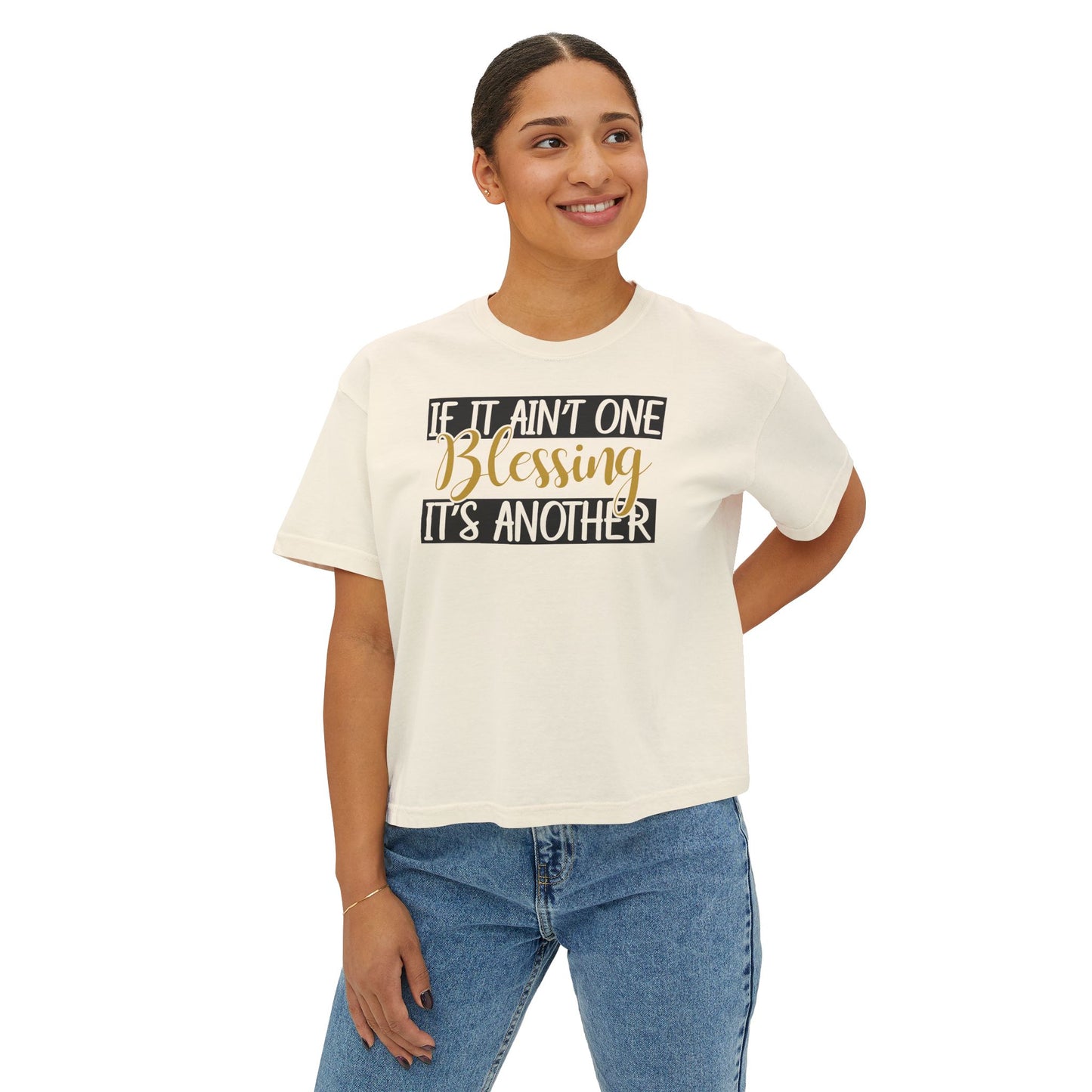 Blessings Women's Boxy Tee,