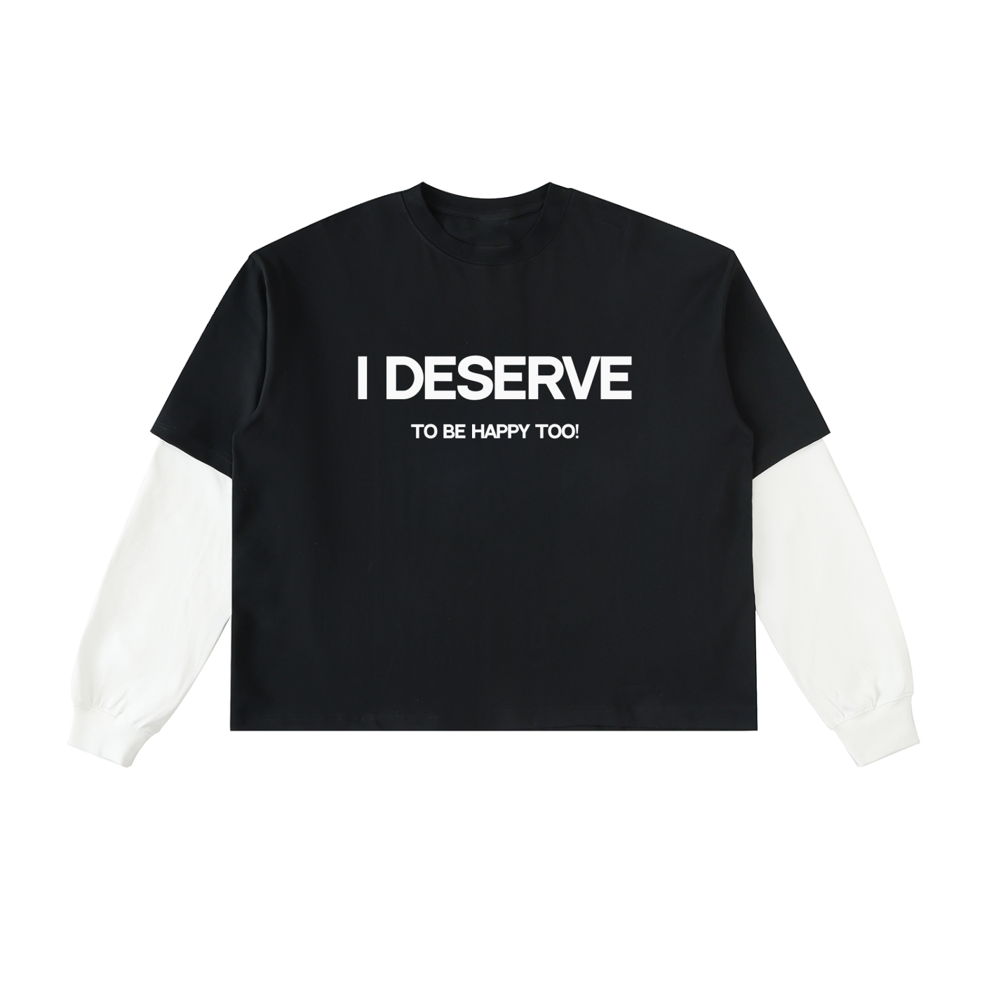 Happiness Custom Layered Shirt