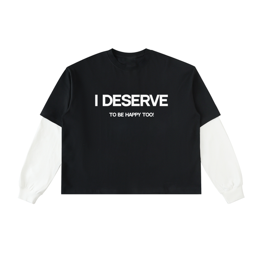 Happiness Custom Layered Shirt