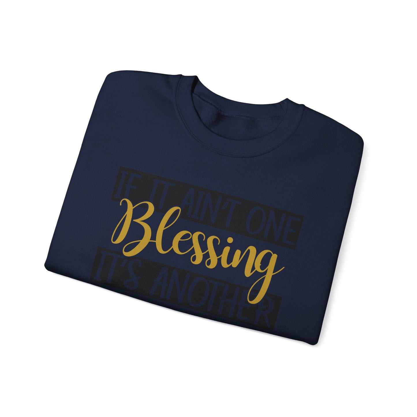 Blessings Crewneck Sweatshirt, Cozy Gift for Friends, Inspirational Apparel, Motivational Sweatshirt, Everyday Comfort Wear