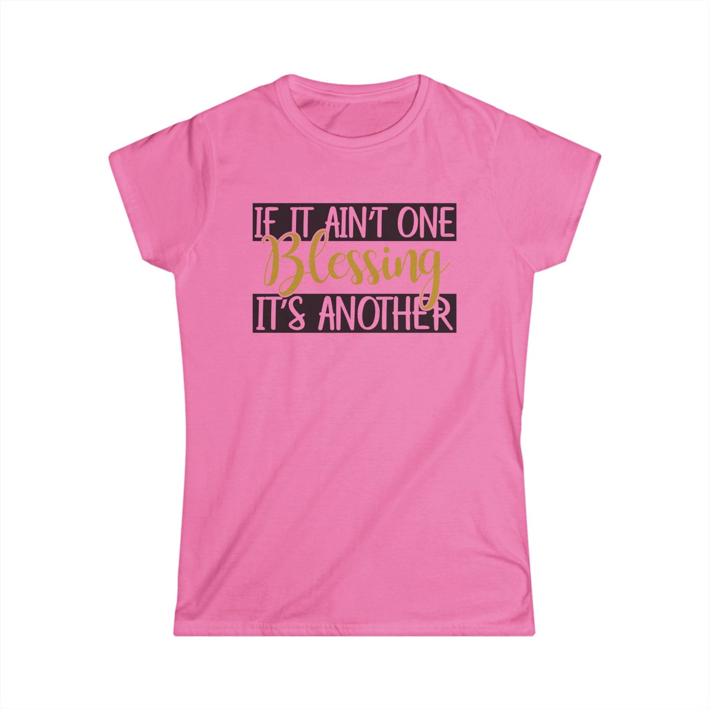 Blessings Inspirational Women's Softstyle Tee,