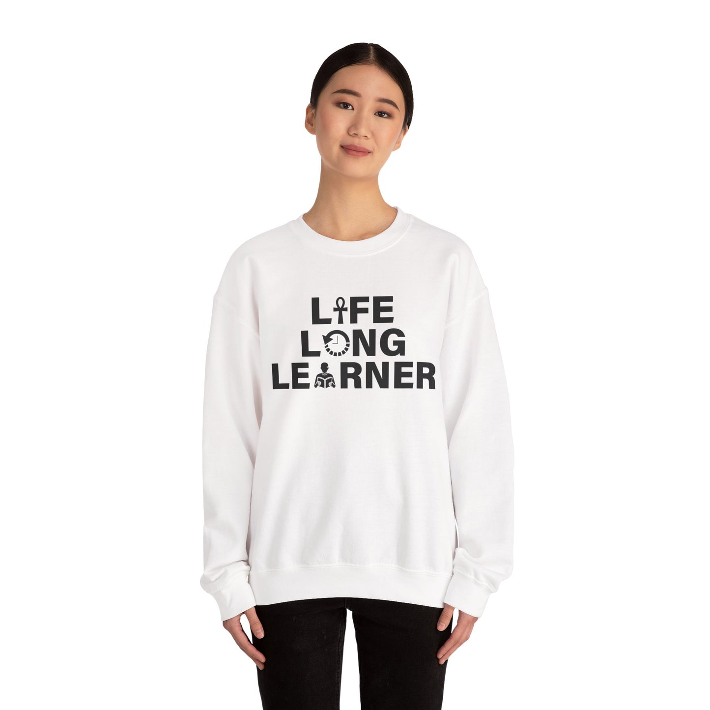 Lifelong Learner Crewneck Sweatshirt,