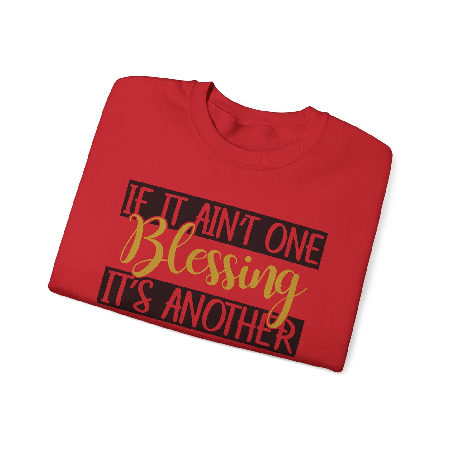 Blessings Crewneck Sweatshirt, Cozy Gift for Friends, Inspirational Apparel, Motivational Sweatshirt, Everyday Comfort Wear