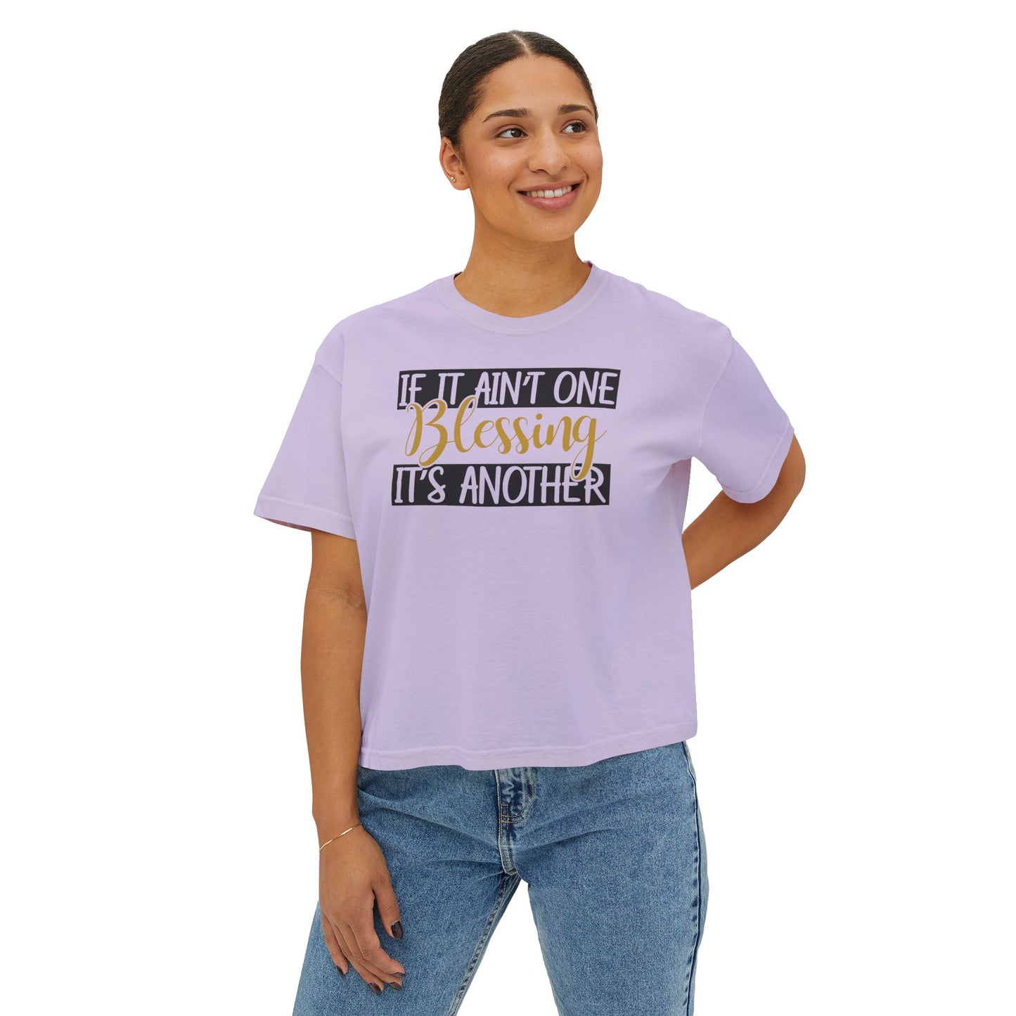 Blessings Women's Boxy Tee,