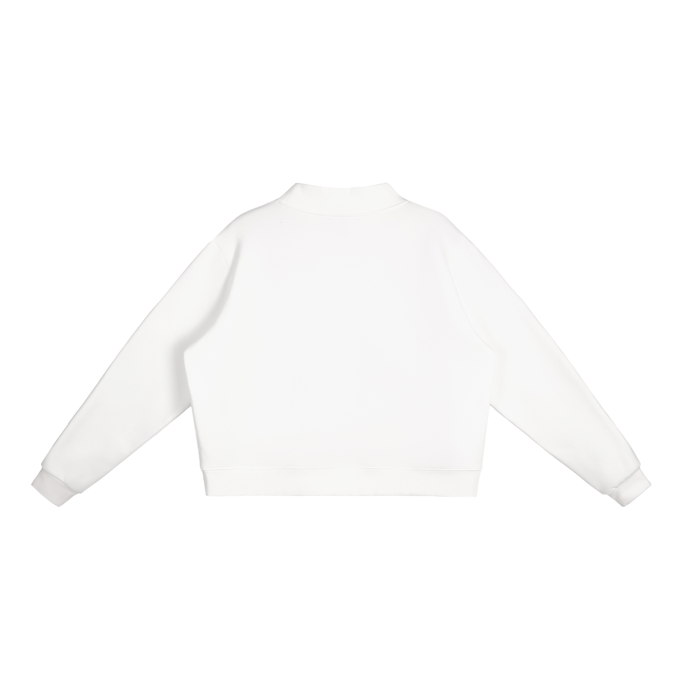 Evolve Essential Fleece Mock-Neck Crew Sweatshirt