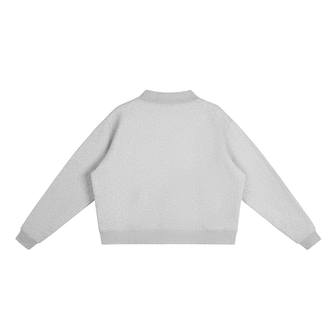 Experience Essential Fleece Mock-Neck Crew Sweatshirt