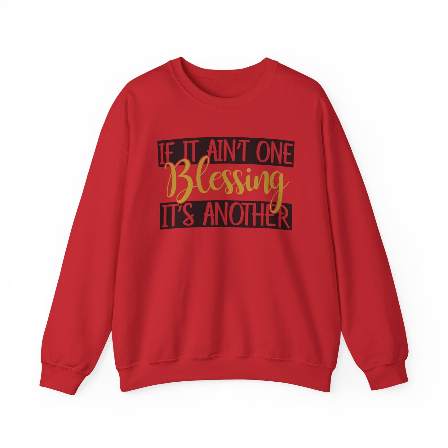 Blessings Crewneck Sweatshirt, Cozy Gift for Friends, Inspirational Apparel, Motivational Sweatshirt, Everyday Comfort Wear