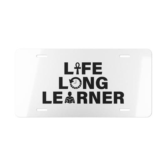 Life Long Learner Car Tag,
