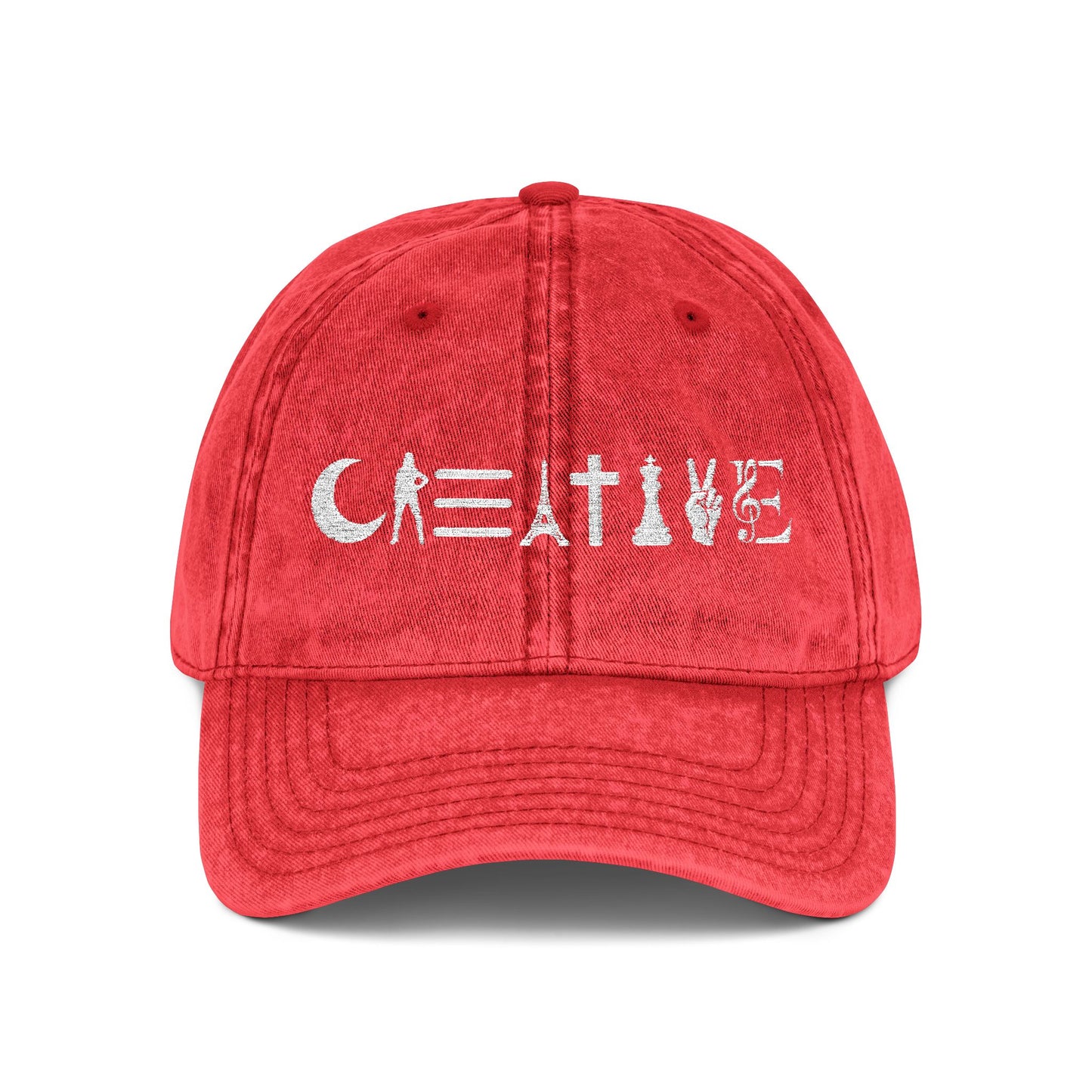 Vintage Embroidered Creative Cap,