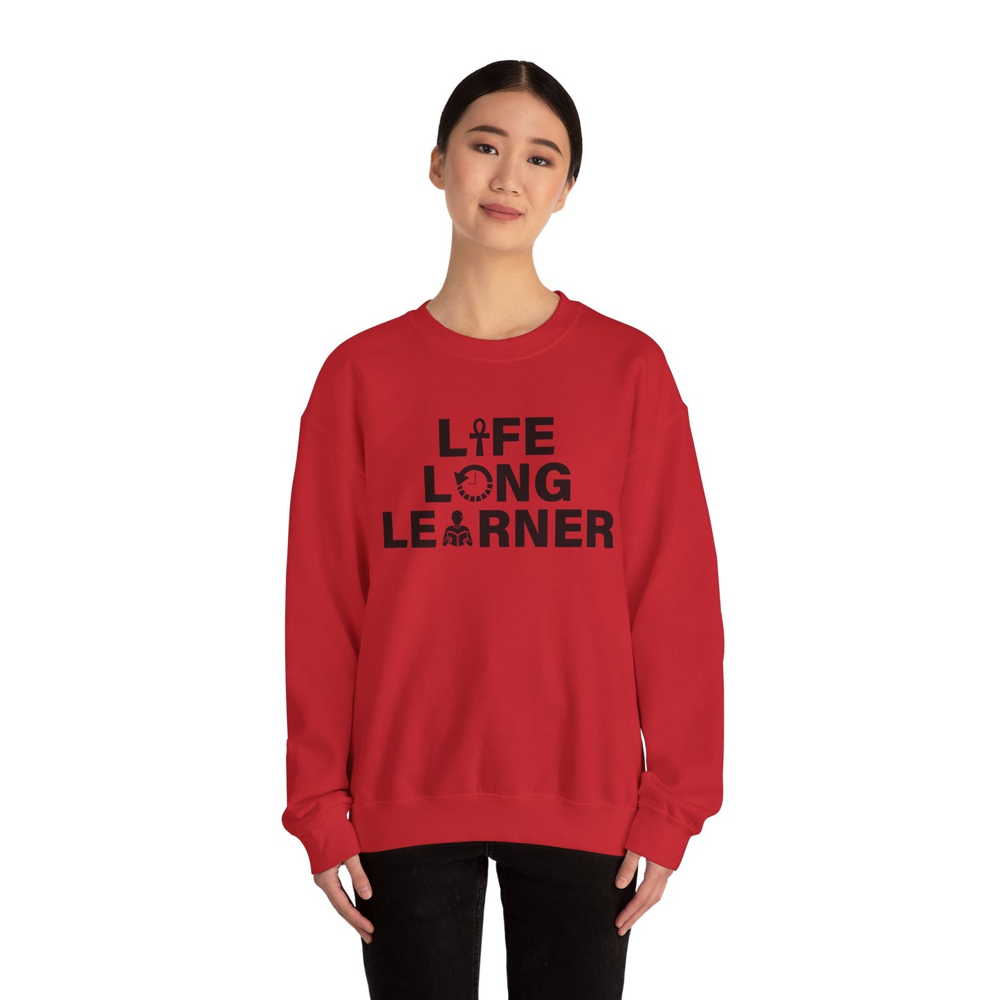 Lifelong Learner Crewneck Sweatshirt,