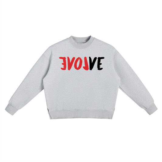 Evolve Fleece Side Slit Crewneck Sweatshirt