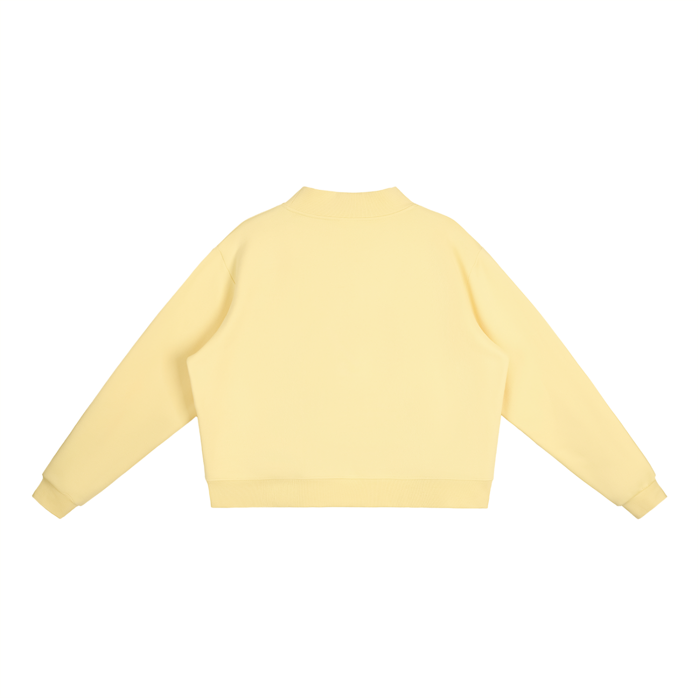 Evolve Essential Fleece Mock-Neck Crew Sweatshirt