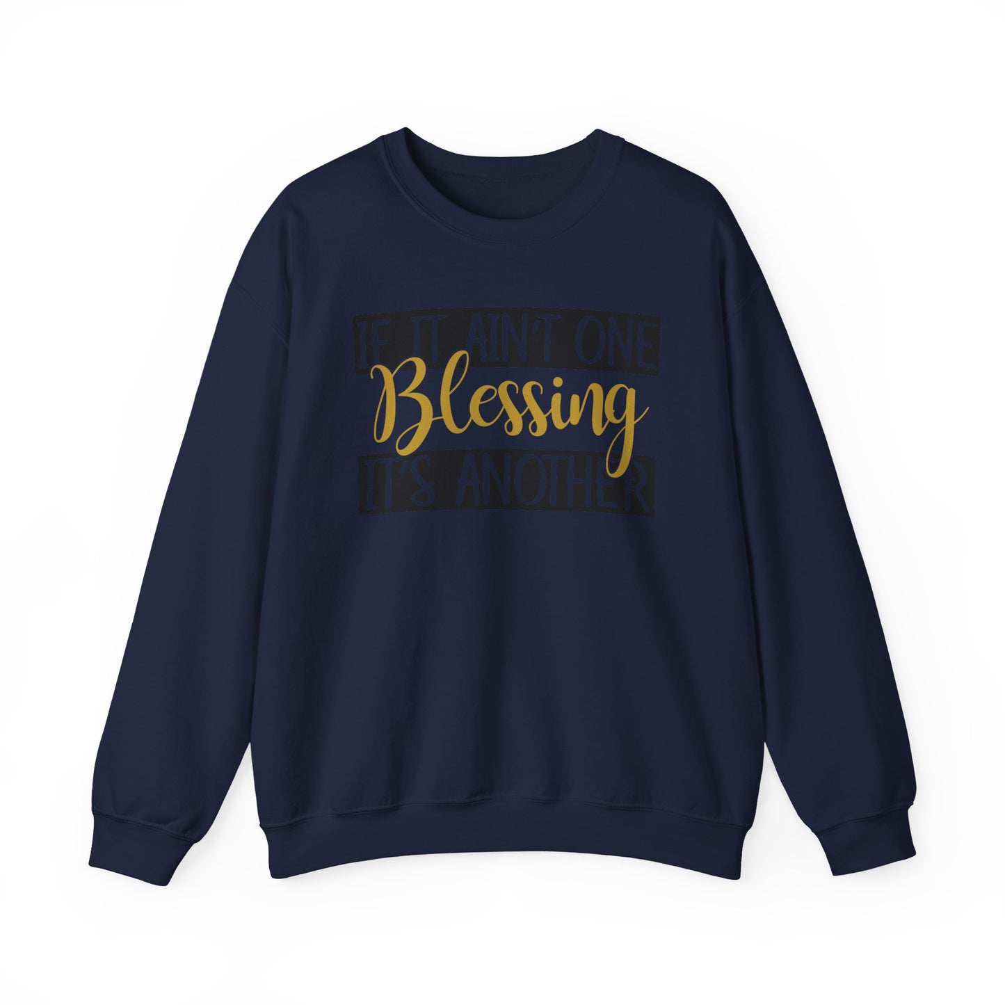 Blessings Crewneck Sweatshirt, Cozy Gift for Friends, Inspirational Apparel, Motivational Sweatshirt, Everyday Comfort Wear