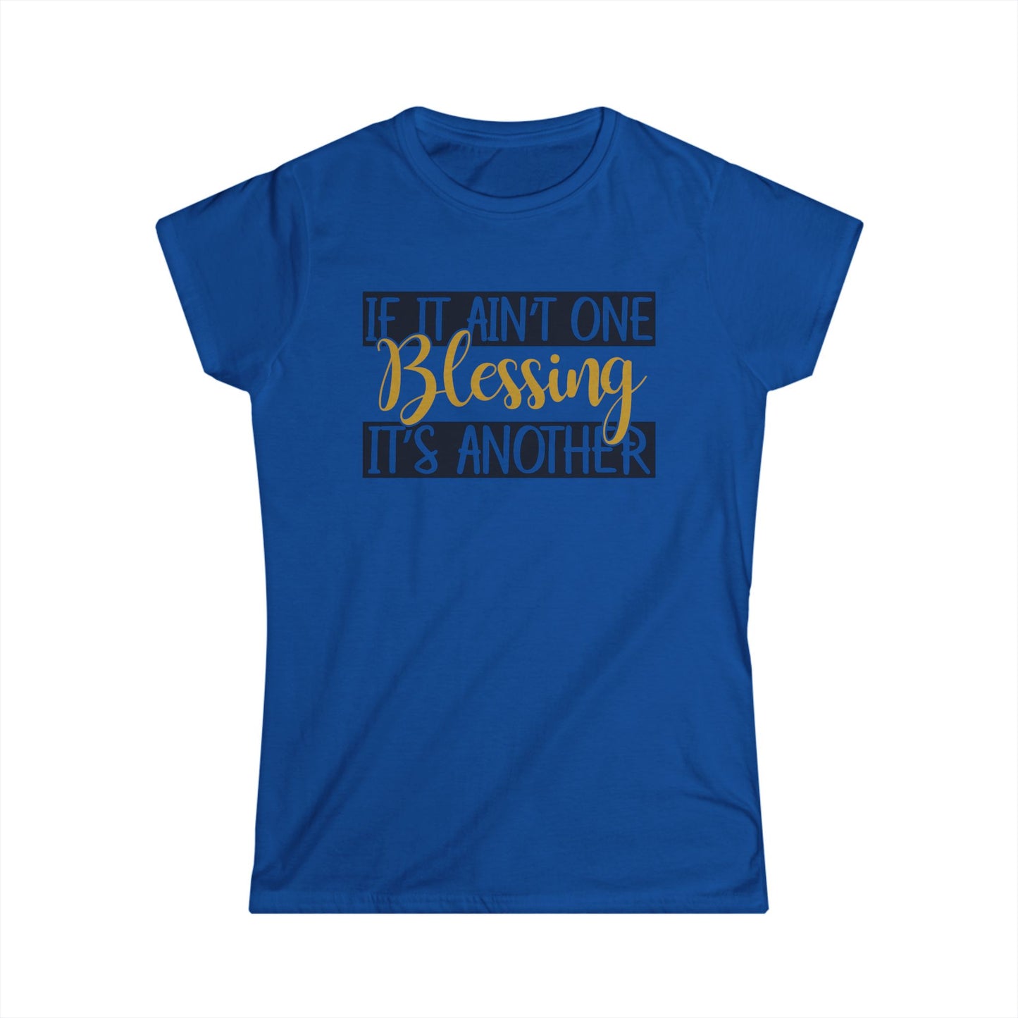 Blessings Inspirational Women's Softstyle Tee,