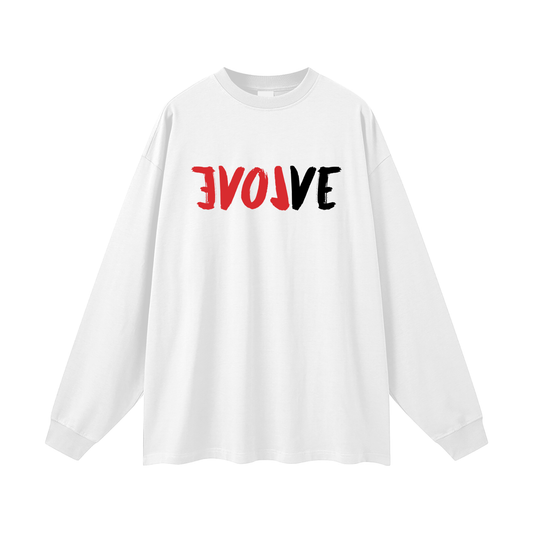 Evolve Oversized Long Sleeve T-Shirt