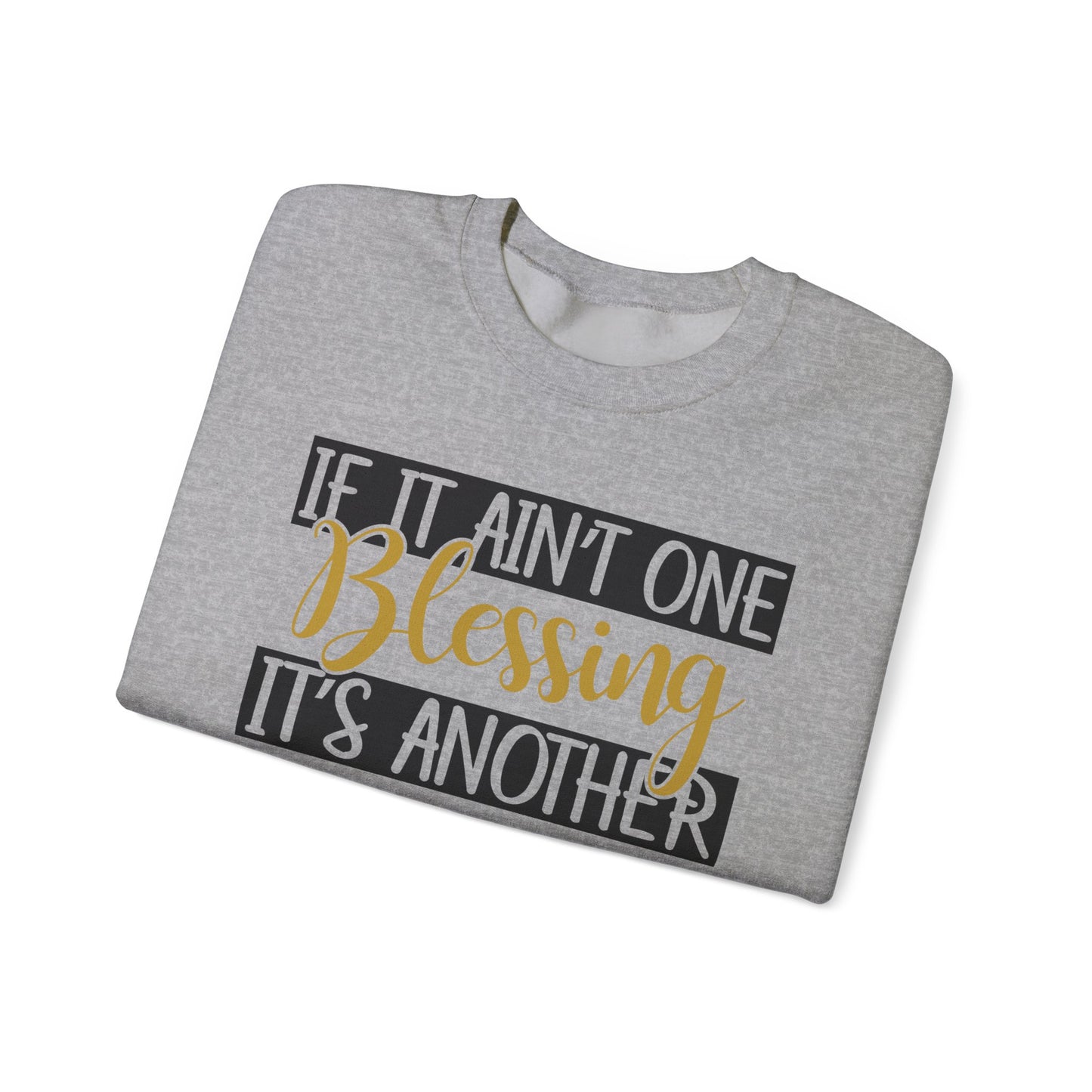 Blessings Crewneck Sweatshirt, Cozy Gift for Friends, Inspirational Apparel, Motivational Sweatshirt, Everyday Comfort Wear