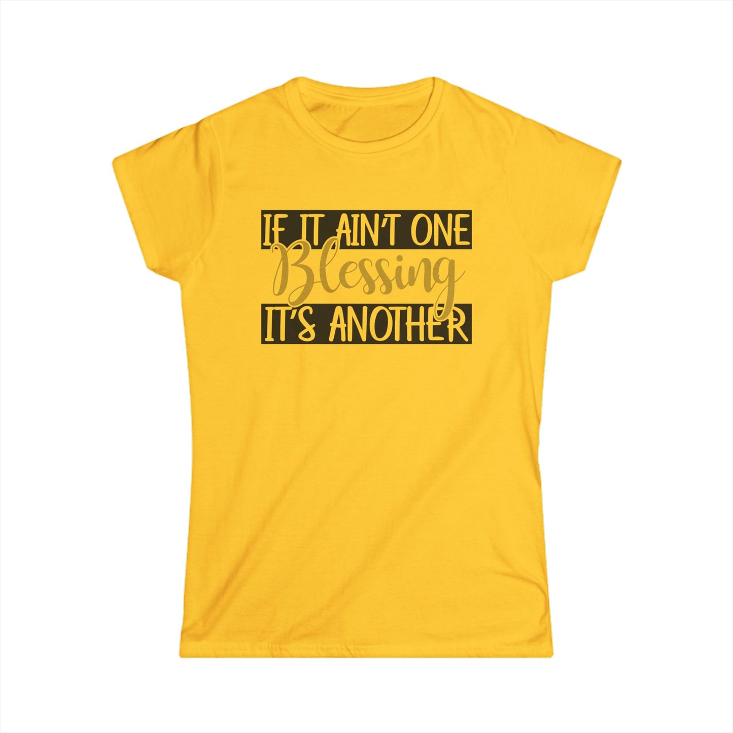 Blessings Inspirational Women's Softstyle Tee,